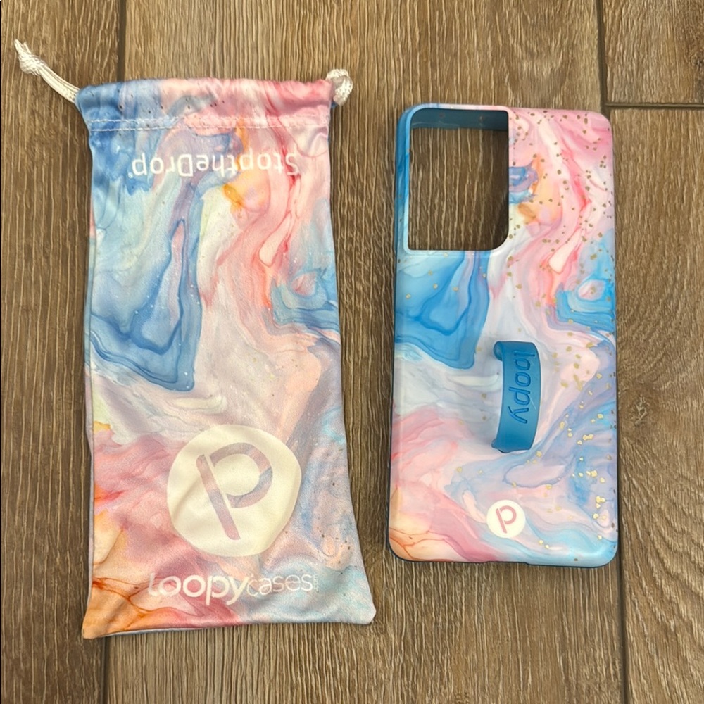 Samsung Galaxy S21 Ultra 5G cotton candy Loopy Case